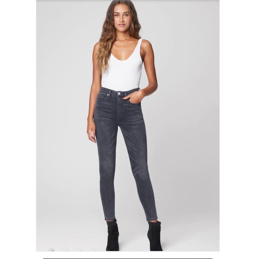 NWT BLANKNYC High Rise Skinny The Great Jones in City Streets SZ-31 Gray Black
